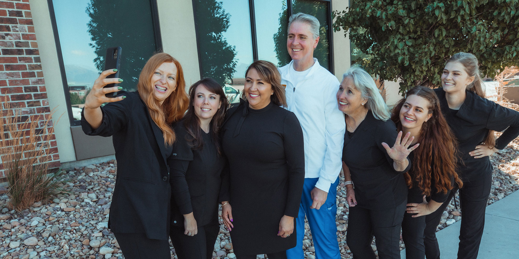 dr thompson with team