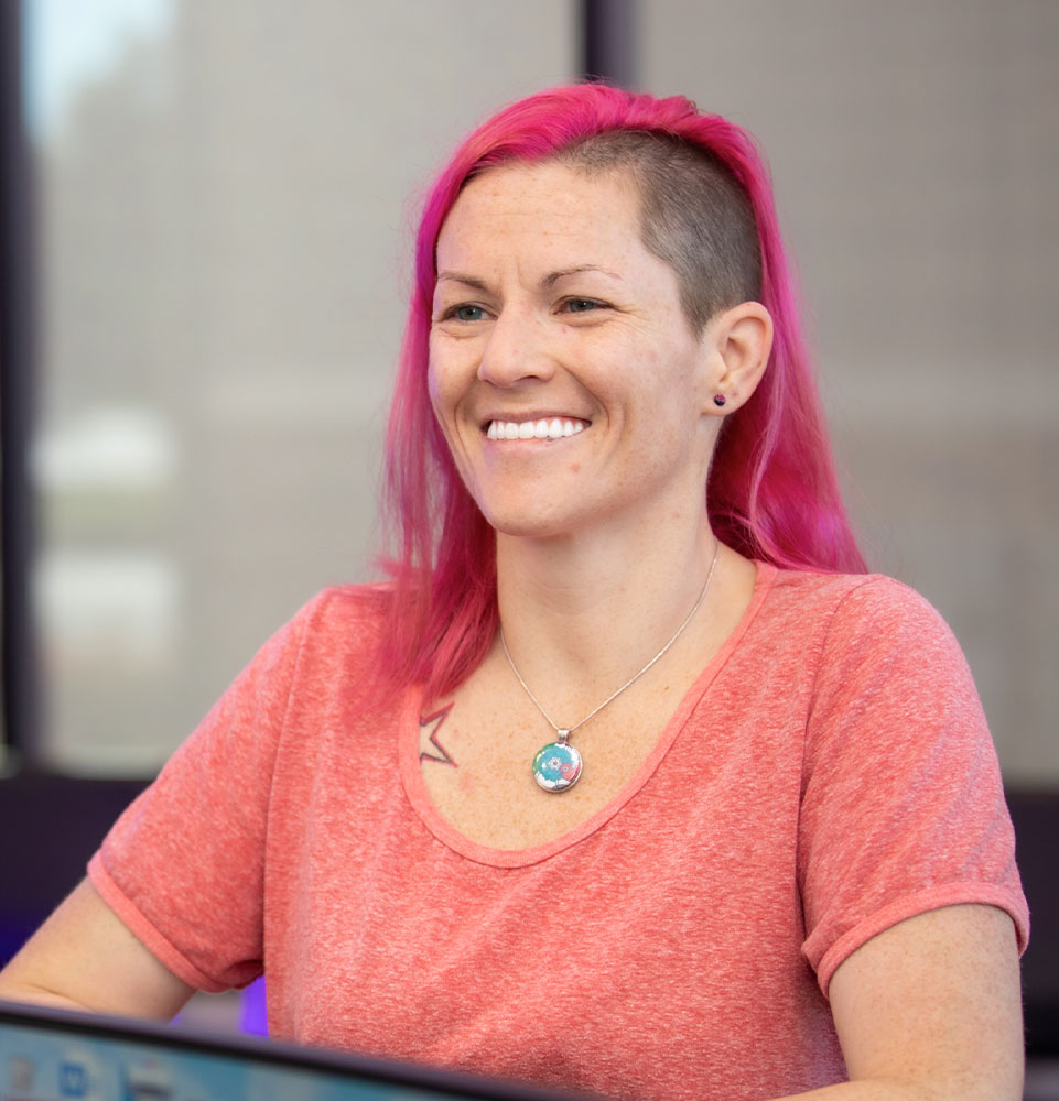 patient happy with new smile